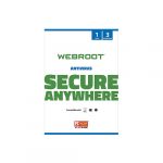 Webroot Antivirus Protection and Internet Security Software 2021 - 3 Device, 1 Year Subscription